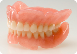 A complete pair of Dentures.